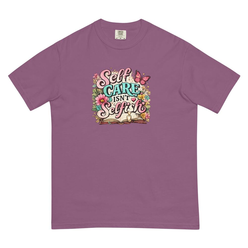 self care garment-dyed heavyweight t-shirt